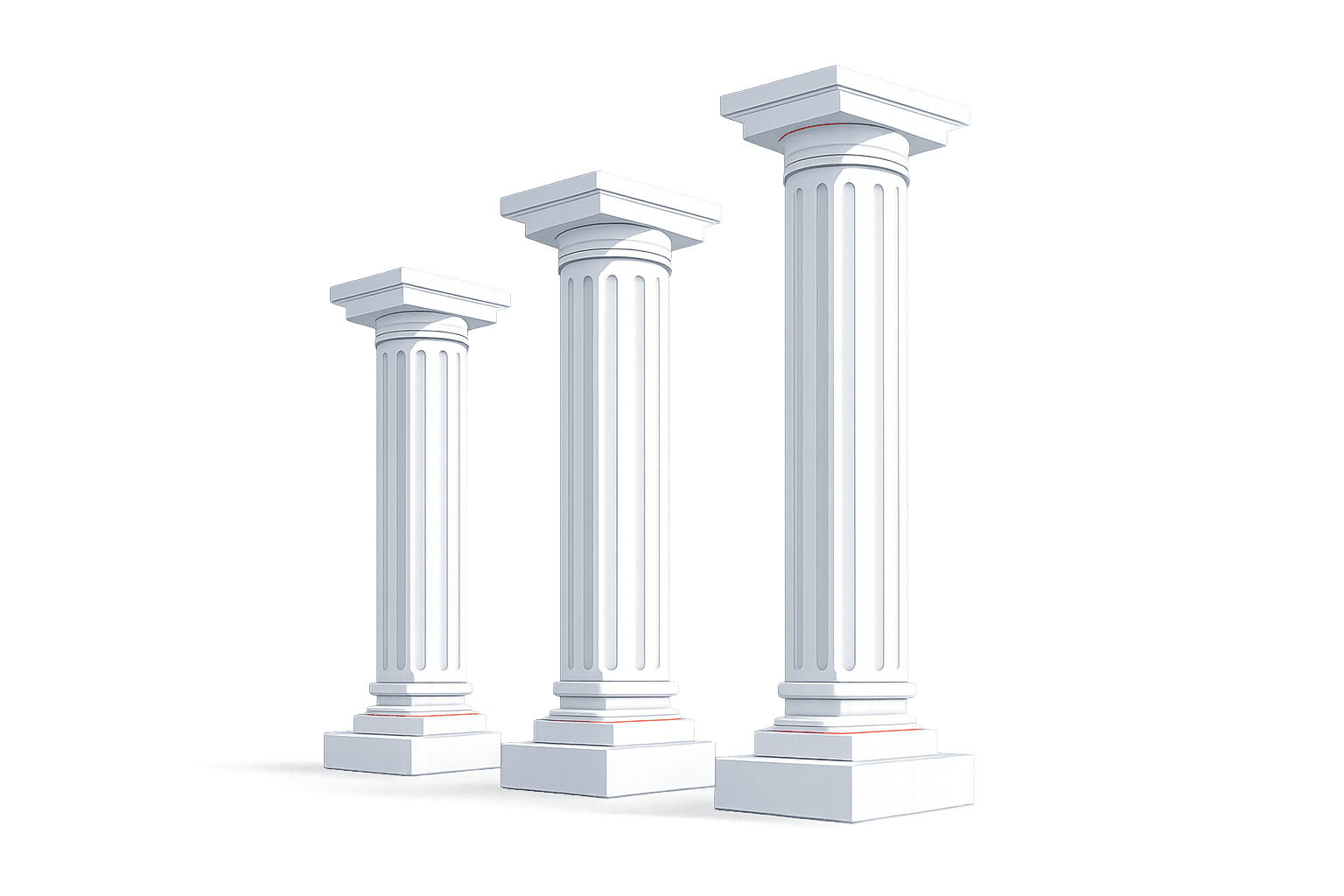 Foundation pillars